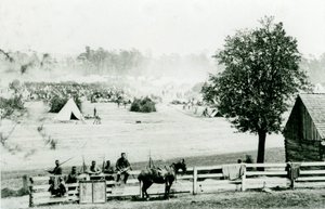 Camp Winfield Scott, près de Yorktown, 3 mai 1862 - Mathew B. Brady